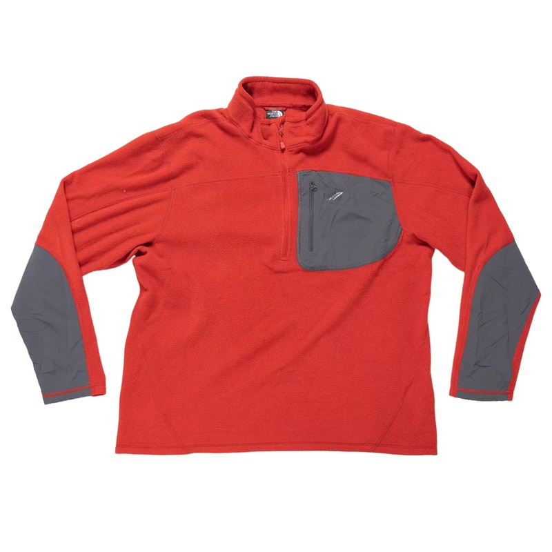 The North Face Fleece 1/4 Zip – Men’s Red