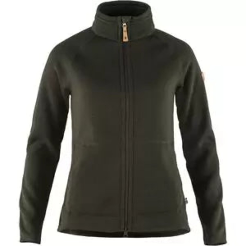 Fjllrven Ovik Fleece Zip Jacket Deep Forest