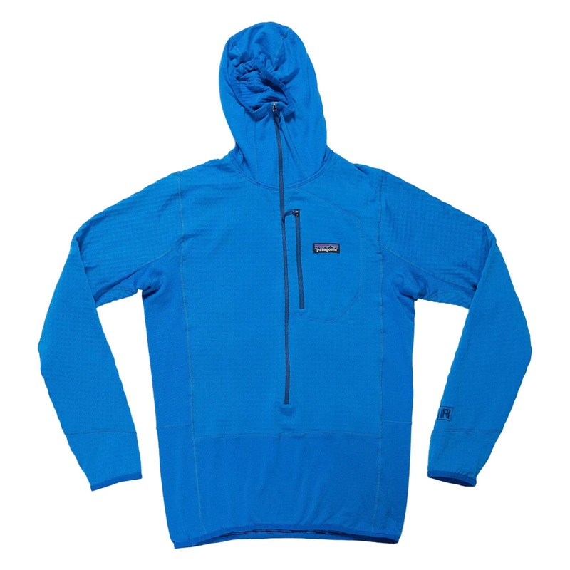 Patagonia R1 Fleece Pullover Hoody Blue