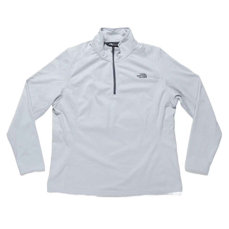 The North Face Tech Glacier 1/4 Zip – Women’s Light Gray