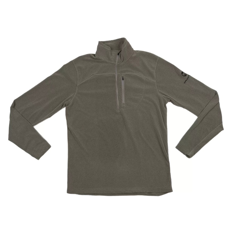 Eddie Bauer Fleece 1/4-Zip Pullover – Men’s Tan