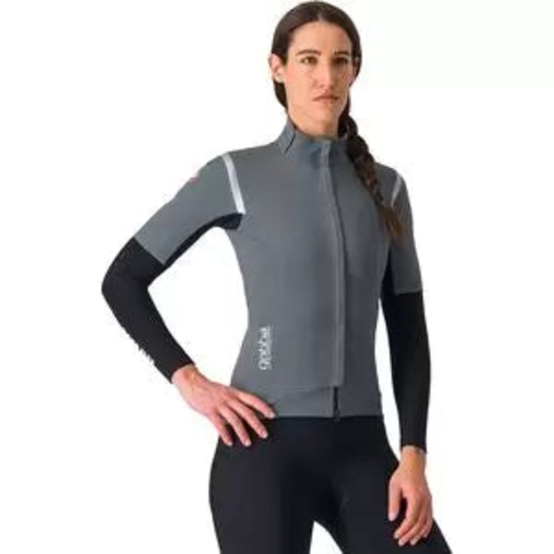 Castelli Gabba RoS Jersey Urban Gray/Silver Reflex