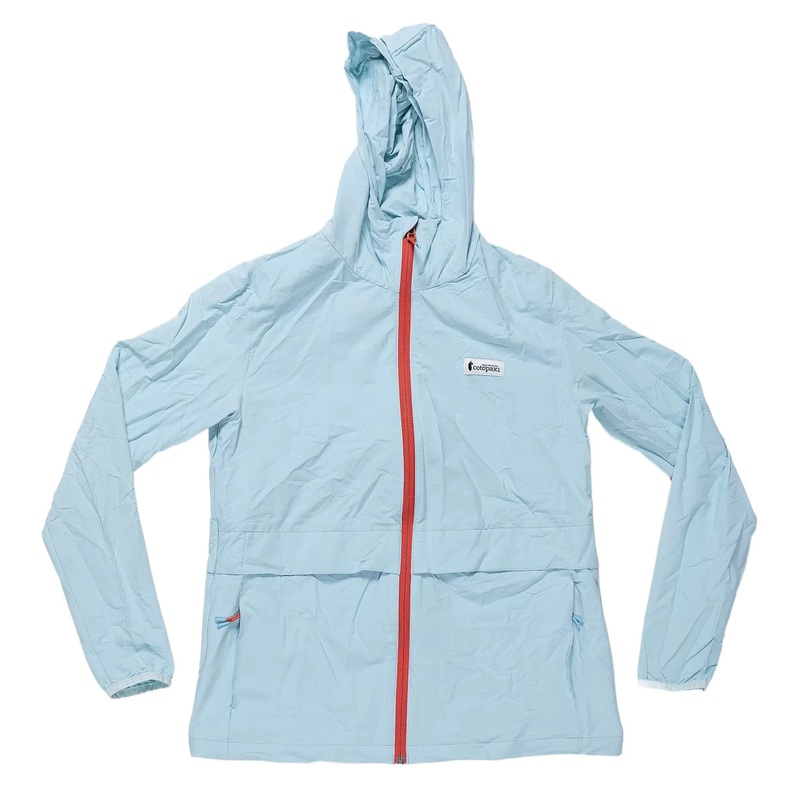 Cotopaxi Hooded Windbreaker Jacket – Women’s Blue