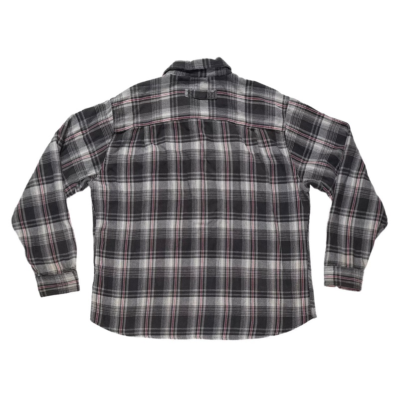 Woolrich Cotton Flannel Shirt Black/White