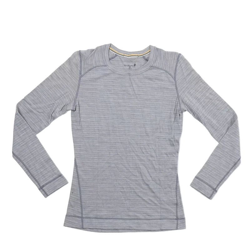 SmartWool Merino 250 Baselayer Pattern Crew – Women’s Gray
