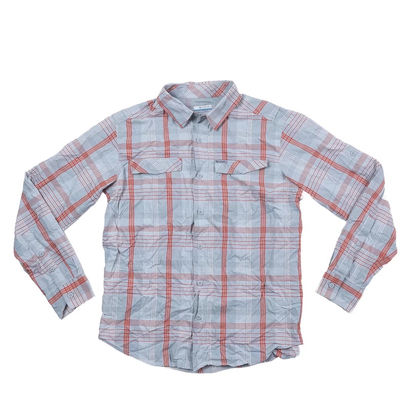 Columbia Omni Shade Vented Long Sleeve Shirt – Men’s Orange