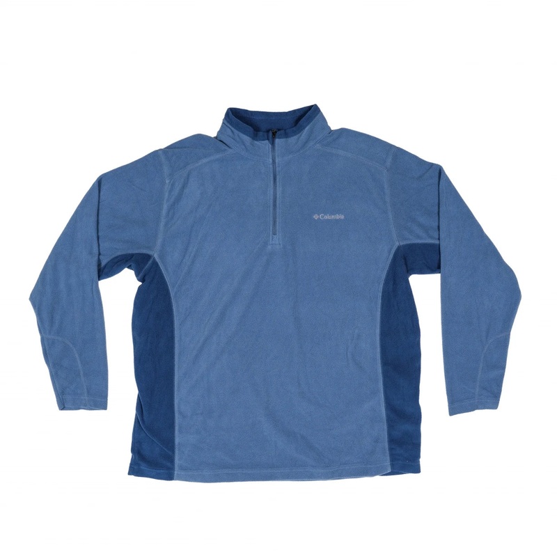 Columbia Klamath Range II Half Zip Pullover – Men’s Blue