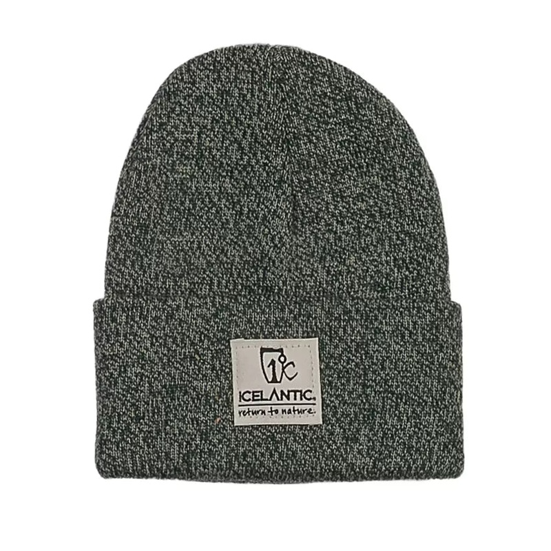 Icelantic Heather Knit Beanie Green