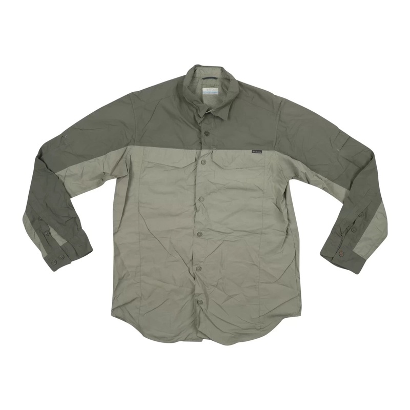 Columbia Silver Ridge Long Sleeve Button Down – Men’s Green