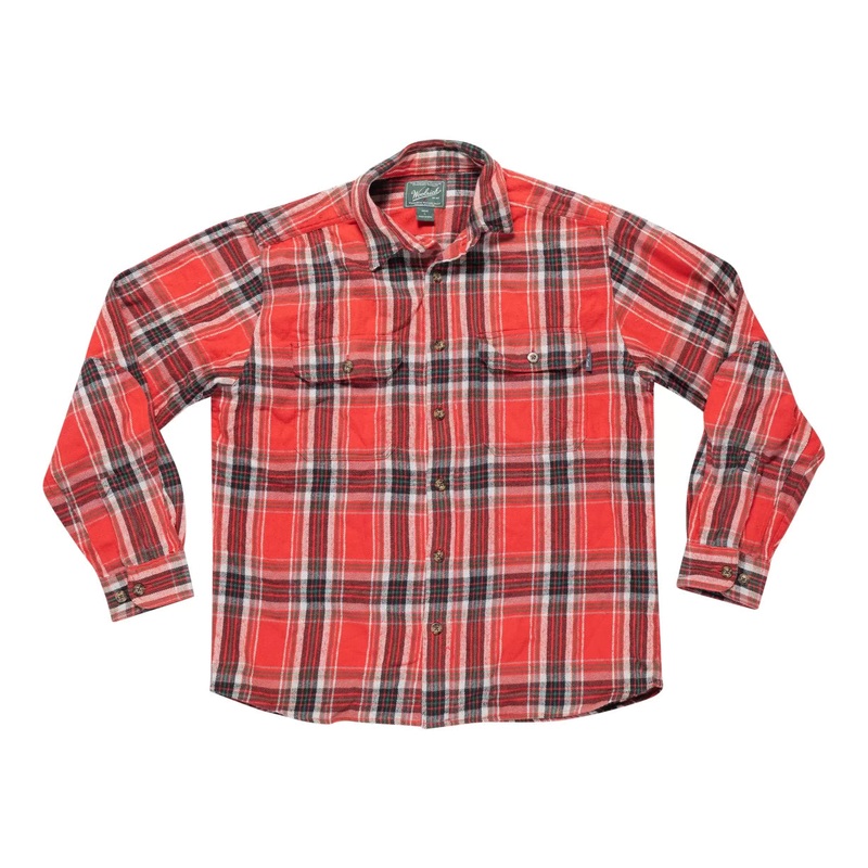 Woolrich Flannel Shirt – Men’s Red
