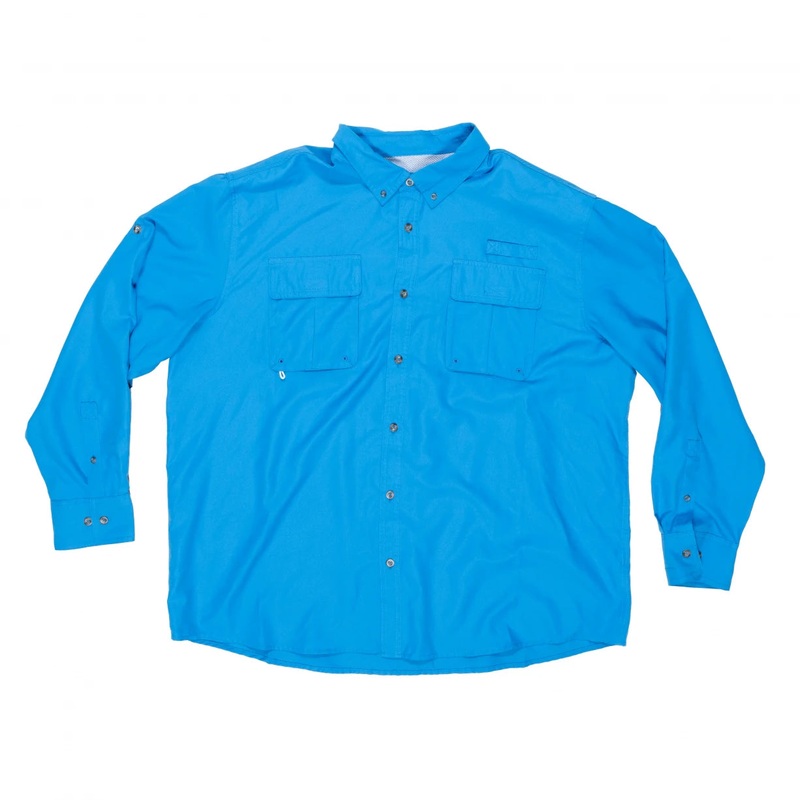 Cabela’s Performance Tourney Trail Shirt – Men’s Blue