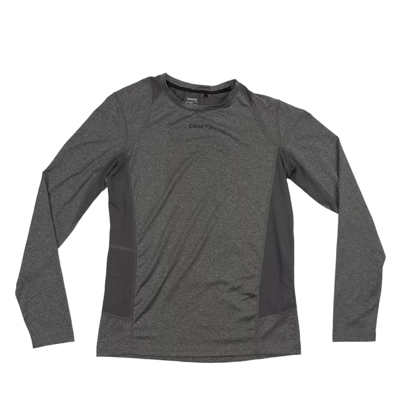 Craft ADV Essence Long Sleeve Tee Grey