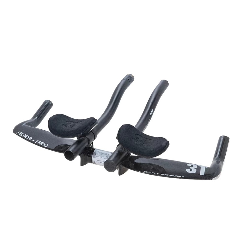 3T Aura Pro Aero Handlebars Black/White