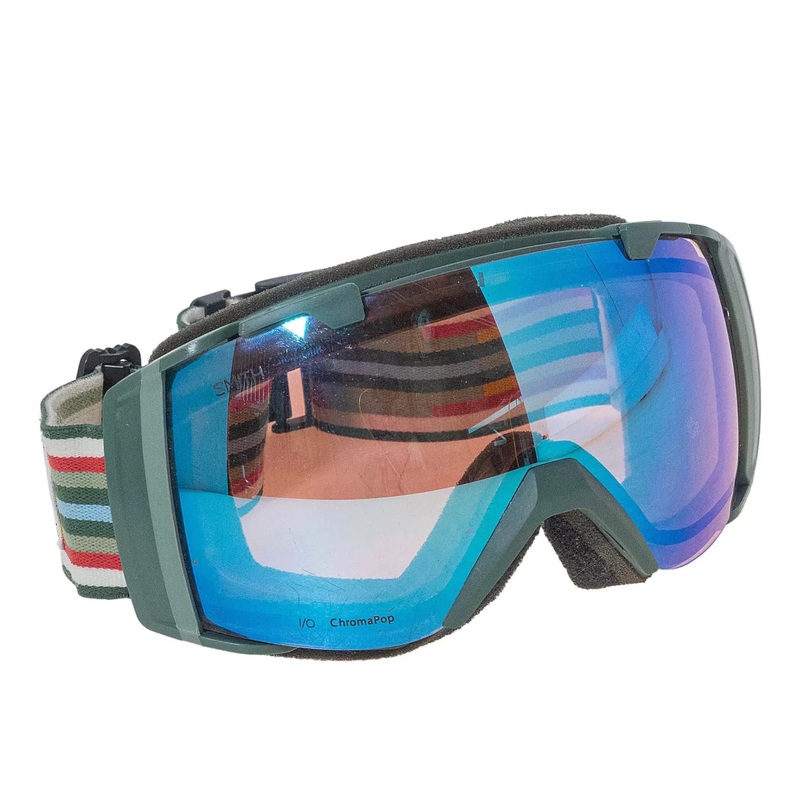 Smith I/O Woolrich Morningstar Chromapop Ski Goggles Green