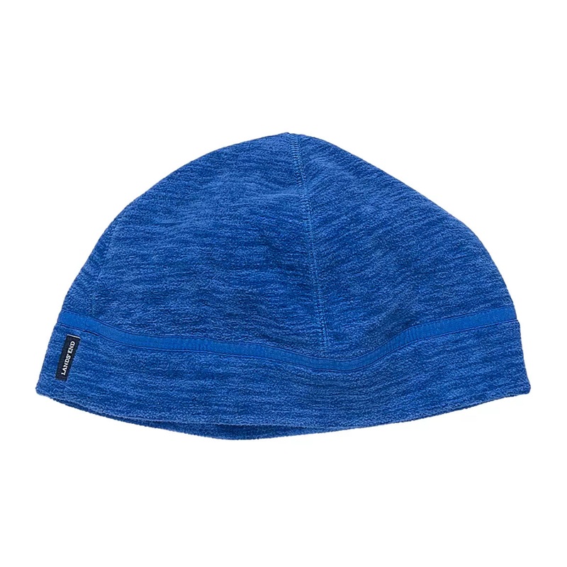 Lands’ End Fleece Beanie – Unisex Blue
