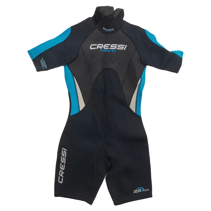Cressi Tahiti 2.5mm Shorty Wetsuit – Women’s Black/Blue
