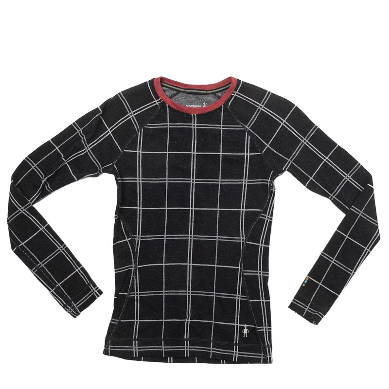 SmartWool Classic Thermal Merino Base Layer Crew – Women’s Black
