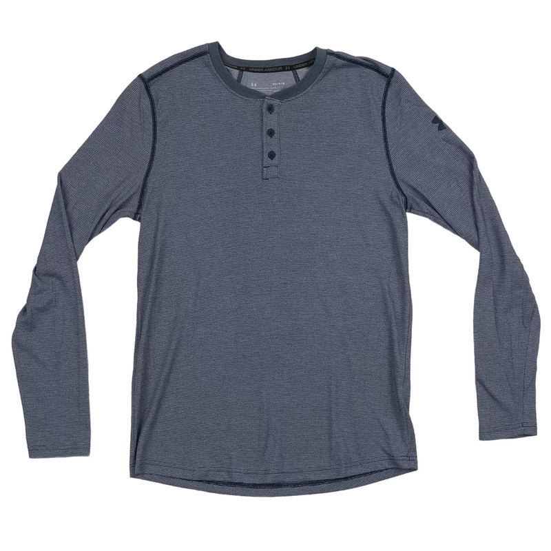 Under Armour Under Armour HeatGear Henley – Men’s Blue