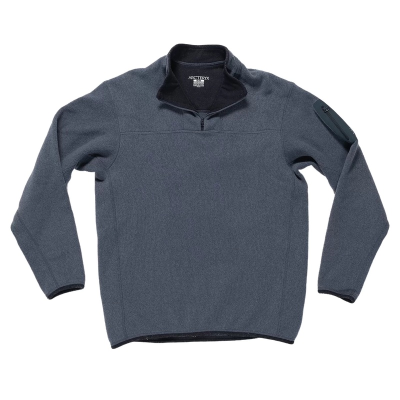Arc’teryx Covert Zip Neck – Men’s Gray