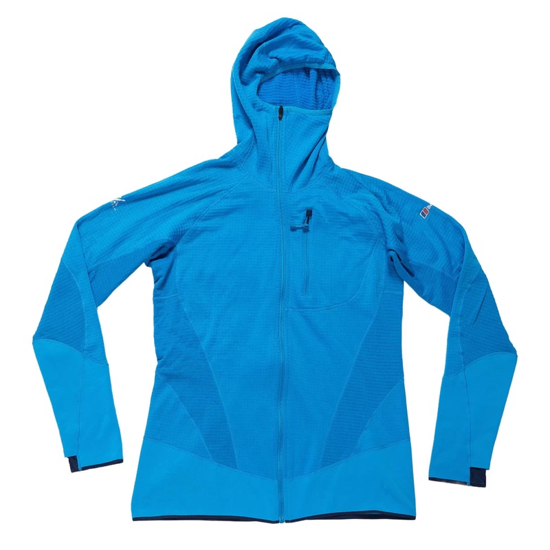 Berhaus Grid Fleece Full Zip Blue