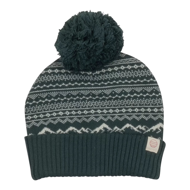 Marine Layer Pom Beanie Green