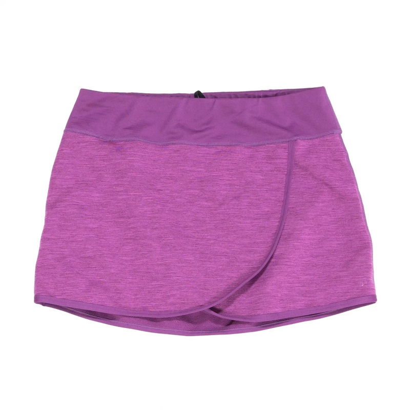 Skirt Sports Fleece Lined Skort Purple