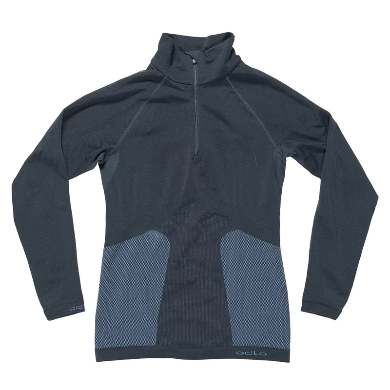 Odlo Base Layer Half Zip Black