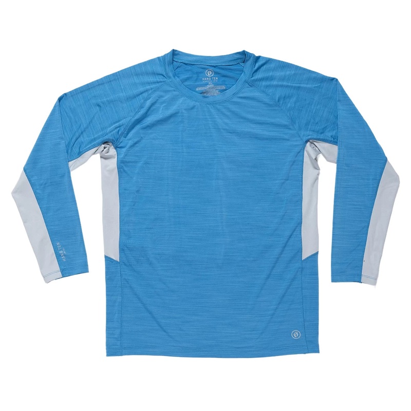 Hang Ten Long-Sleeve UPF Protection Shirt – Men’s Blue