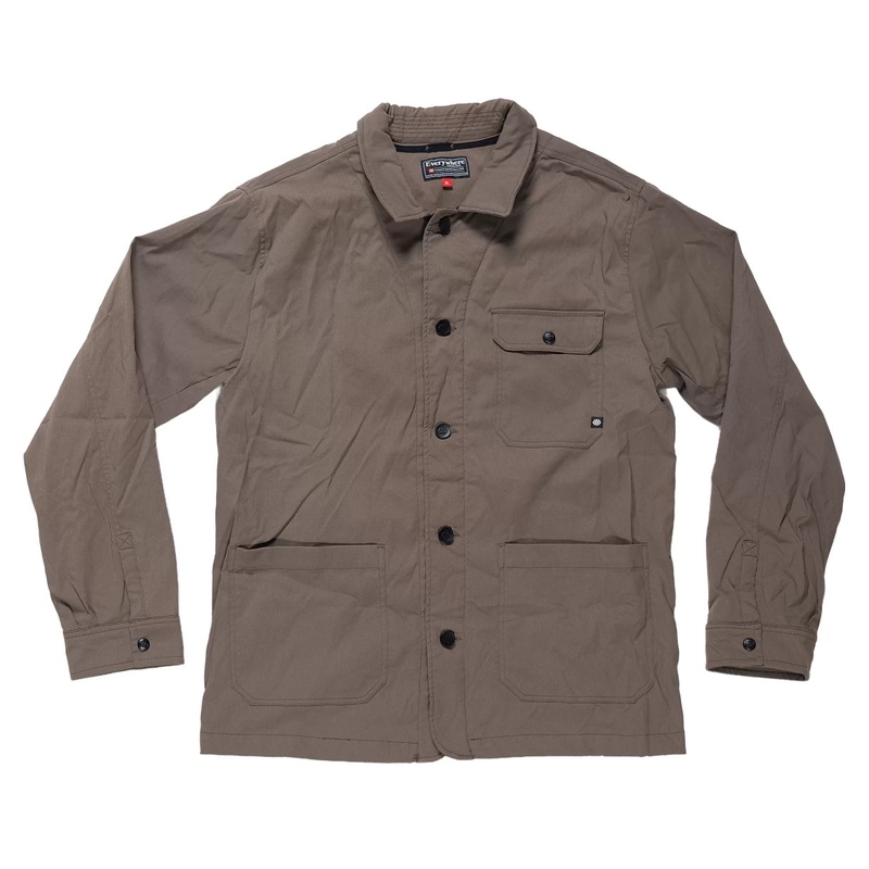 686 Everywhere Merino Chore Jacket – Men’s Brown