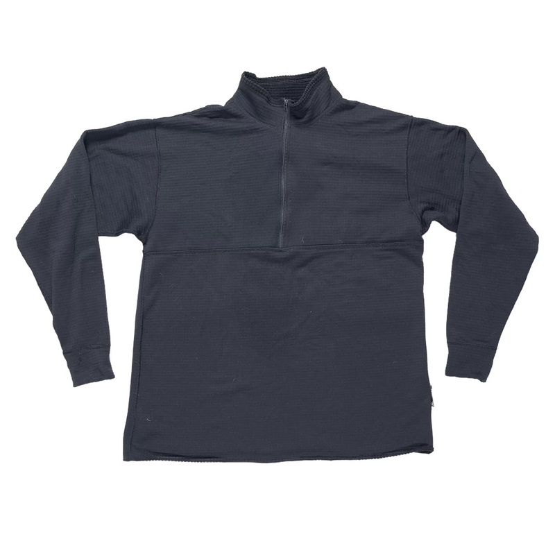 Cabela’s Micro-grid 1/4 Zip Fleece Pullover – Men’s Black