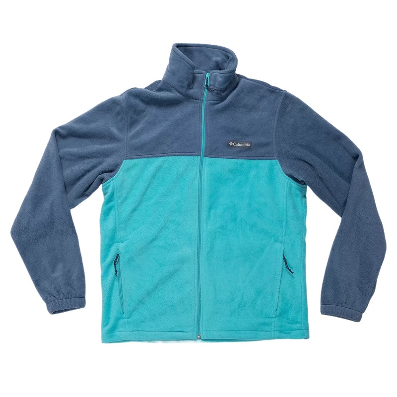 Columbia Steens Mountain 2.0 Full Zip Fleece Jacket – Men’s Blue/Green