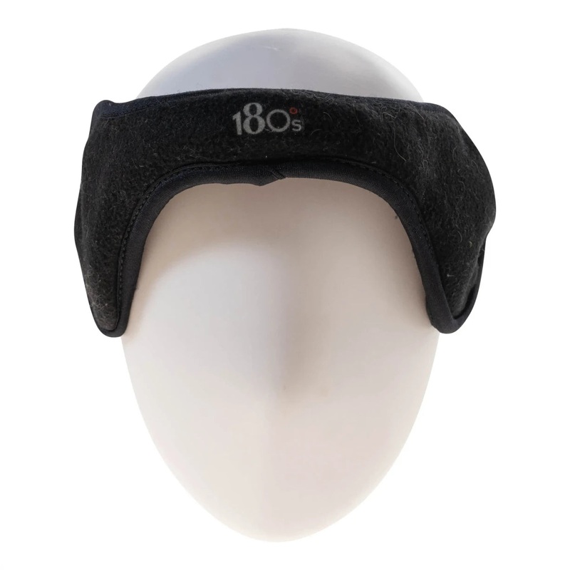 180s Foldable Earmuffs Black