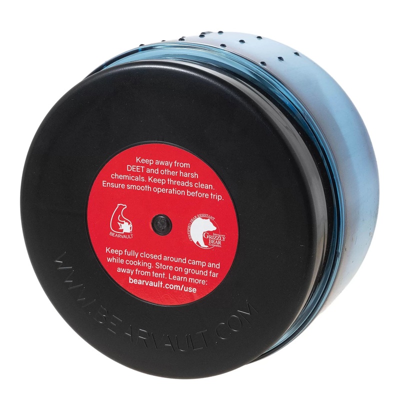 Bearvault BV425 Bear Resistant Food Canister Clear