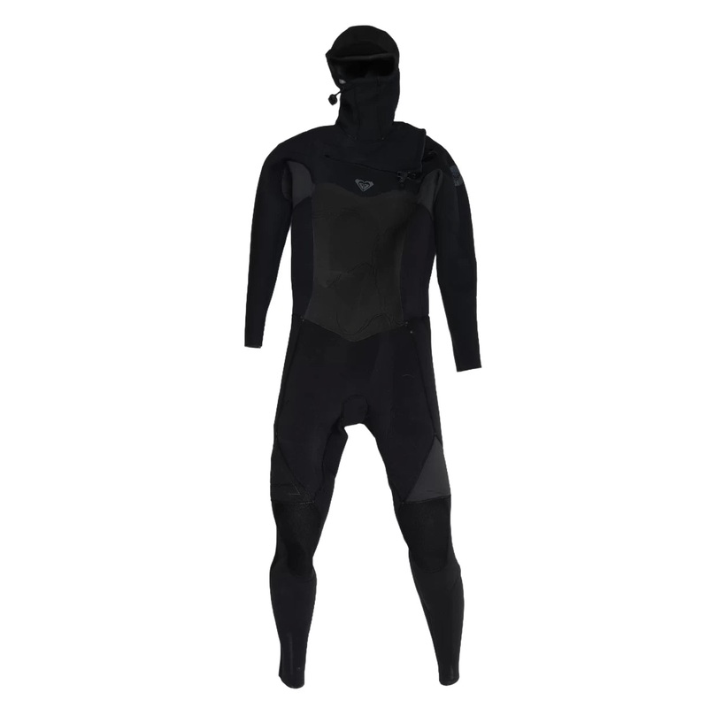 Roxy Syncro 5/4/3 Hooded Full-Zip GBS Wetsuit – Women’s Black