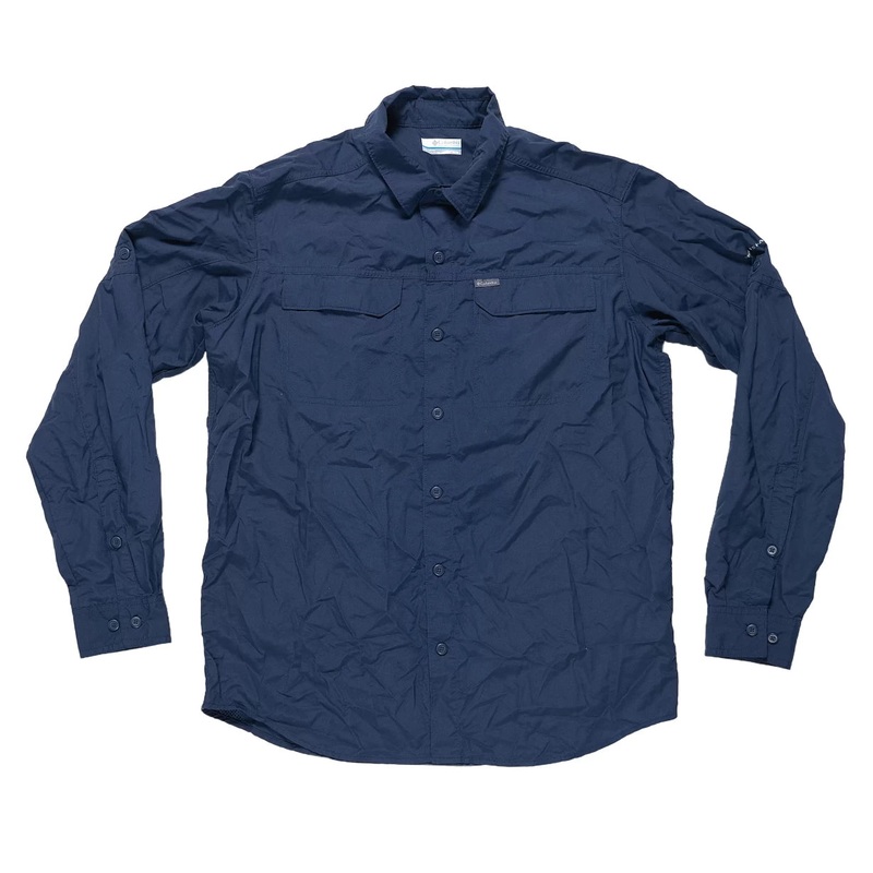 Columbia Silver Ridge 2.0 Long Sleeve Shirt – Men’s Navy