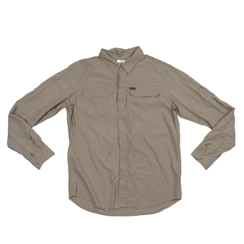 Columbia Silver Ridge 2.0 Long-Sleeve Shirt – Men’s Khaki