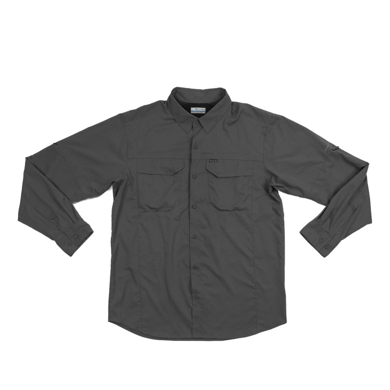 Columbia Silver Ridge Utility Lite Long Sleeve – Men’s Gray
