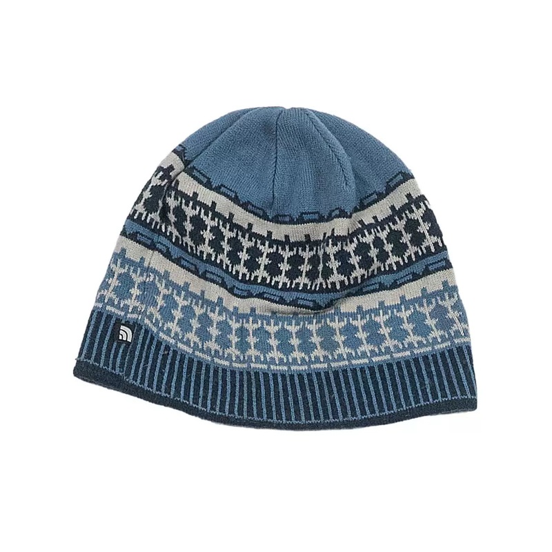 The North Face Vintage Pattern Beanie Blue