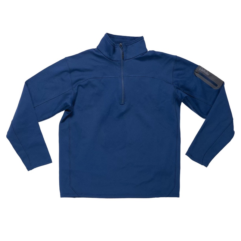 Cabela’s 1/4 Zip Pullover – Men’s Blue