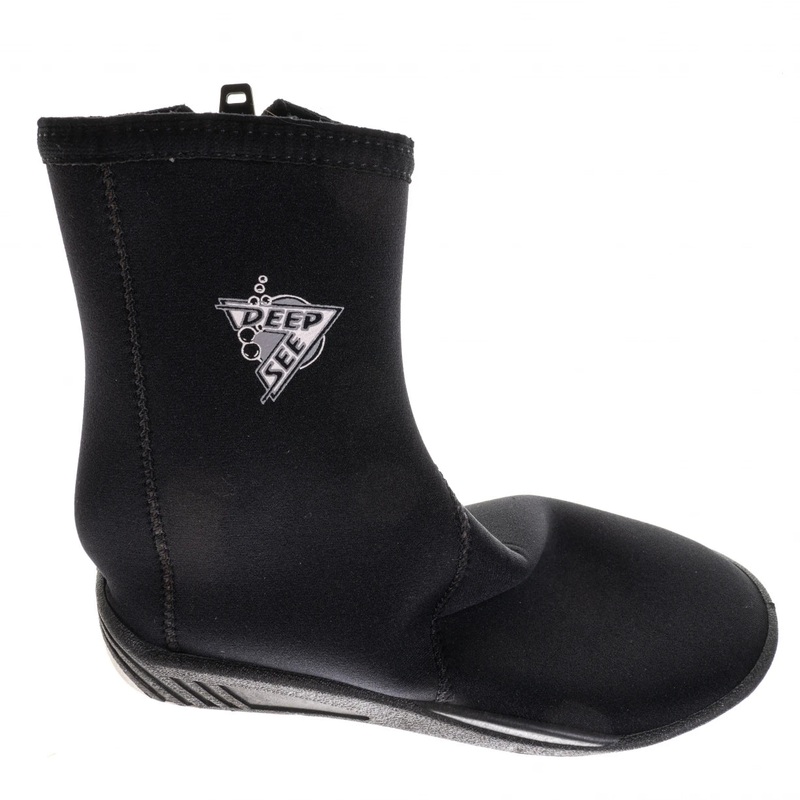 Deep See Surfing Booties – Youth Black