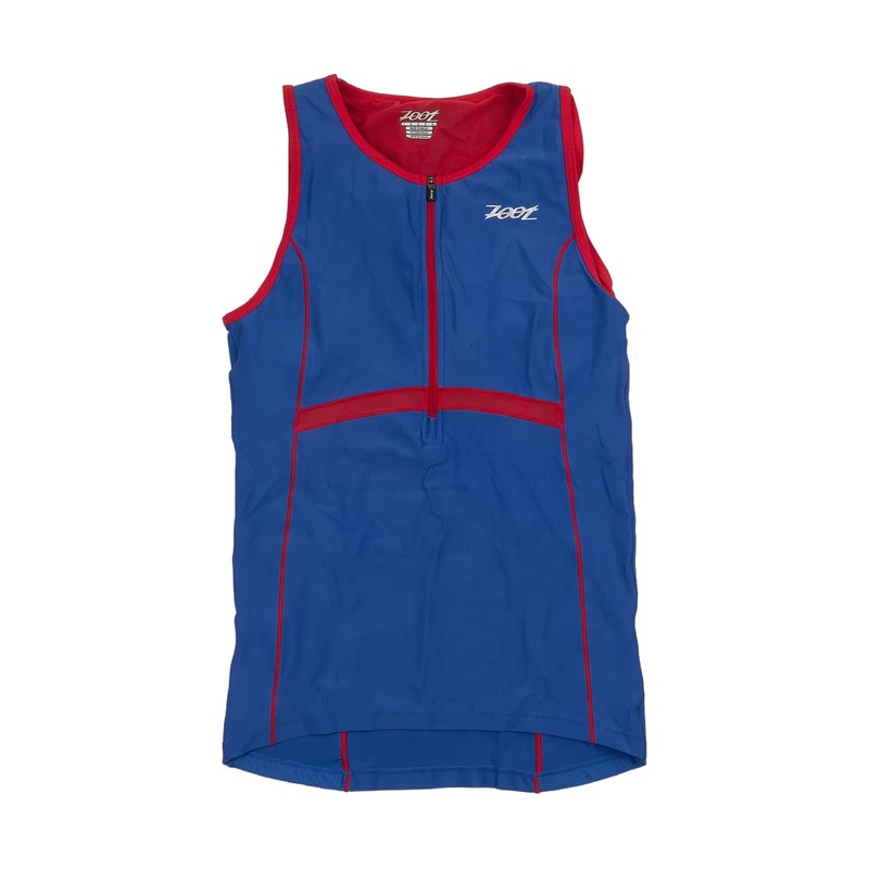 Zoot Triathlon Tri Tank Top – Women’s Blue/Red