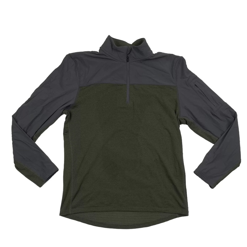 Ten Thousand Hybrid Performance 1/4-Zip Fleece – Men’s Gray/Green