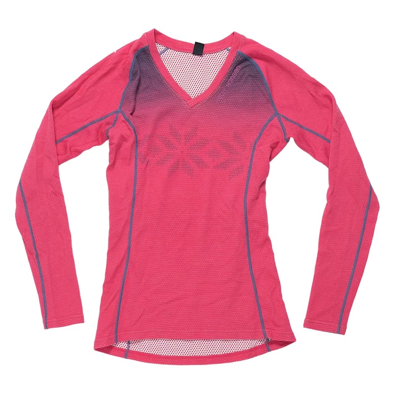 Helly Hansen V-Neck Base Layer – Women’s Pink
