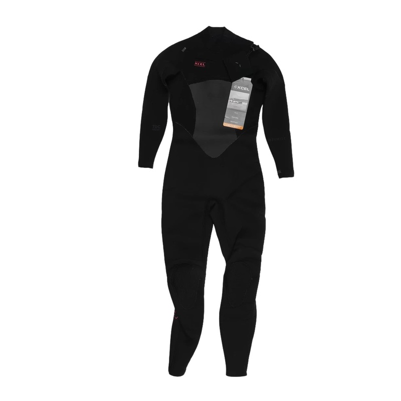 XCEL Axis X 4/3mm Chest Zip Wetsuit Black
