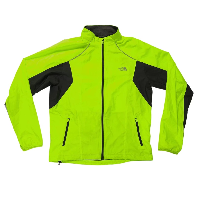 The North Face Windbreaker Jacket – Men’s Green / Black
