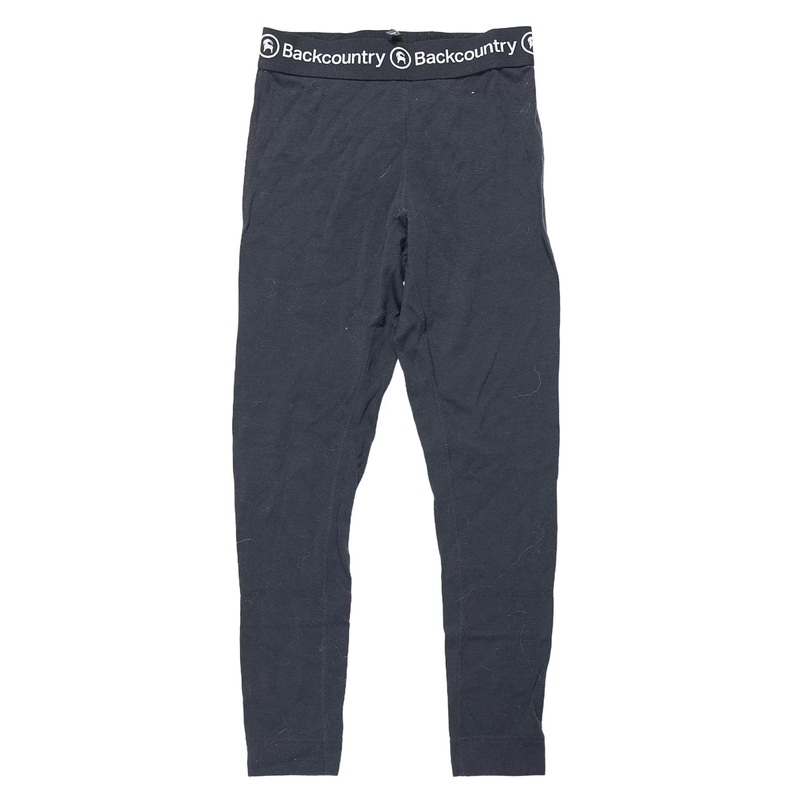 Backcountry Spruces Mid-Weight Merino Bottom Black