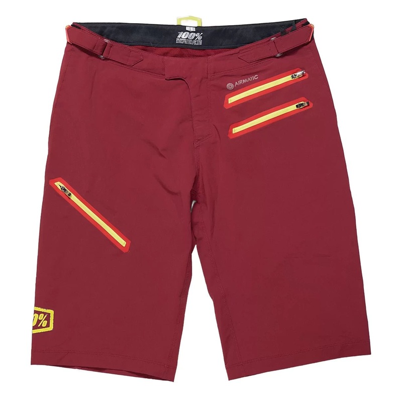 100 Percent Airmatic Shorts – Unisex Red