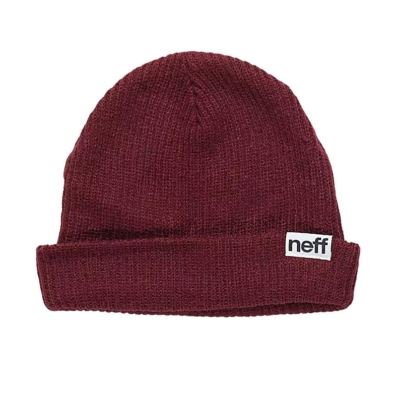 Neff Fold Beanie Maroon
