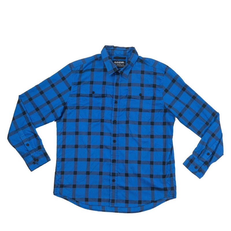 Dakine Charger Flannel Shirt – Men’s Blue