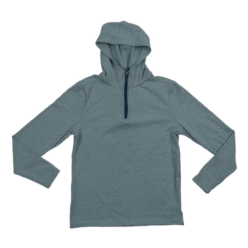 Avalanche 1/4 Zip Hoodie – Men’s Light Blue